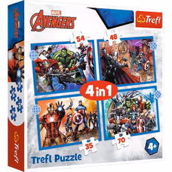 Trefl 34386, 54 pc(s), Comics, 4 yr(s)