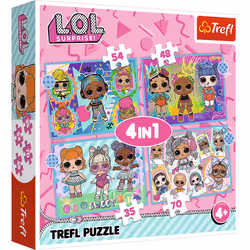 Trefl 34613, 70 pc(s), Cartoons, 4 yr(s)