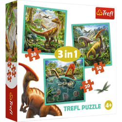 Trefl 34837 puzzle Jigsaw puzzle 50 pc(s) Dinosaurs