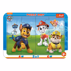 Trefl Paw Patrol Baby, 4 pc(s), Cartoons, 2 yr(s)