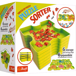 Trefl Puzzle Sorter, Puzzle sorting tray, 10 yr(s), Green