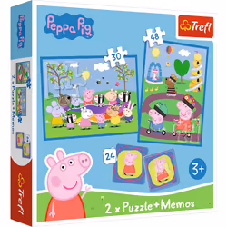 Peppa Pig Happy Moments with, 30 pc(s), Cartoons, 3 yr(s)