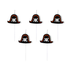 PartyDeco SCS-3 cake candle/sparkler Black, Red, White 5 pc(s)