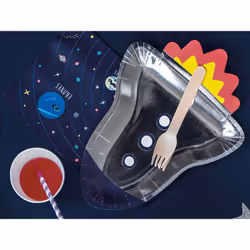 PartyDeco TPP48 disposable dish Plate