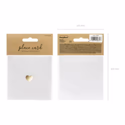 PartyDeco WS10-019ME-KARTON seating card 40 pc(s) - Additional view 4