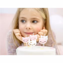PartyDeco SCS-4 cake candle/sparkler Black, Gold, Pink, White 6 pc(s)