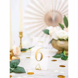 PartyDeco KPZ4-019ME-KARTON decorative letter/number Decorative number