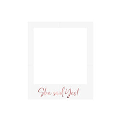 PartyDeco PBF3-019R-KARTON party favour Photo booth prop