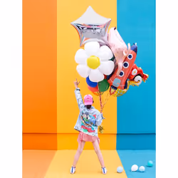 PartyDeco Rocket Toy balloon