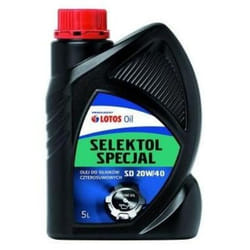 Lotos Selectol Specjal 20W-40 5l Engine oil 5900925140506 SUZUKI: IGNIS 2, Liana Hatchback, Alto VI, BMW: 3 Saloon, 6 Coupe, HYUNDAI: Coupe II, Trajet