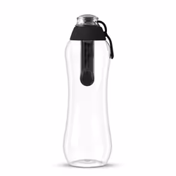 Dafi SOFT, Water filtration bottle, 0.5 L, Black