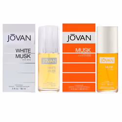 2 x 88ml Jovan WHITE MUSK & MUSK Cologne Spray - 2 x 88ml MIX As Per Picture