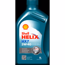 Engine oil; SHELL; Helix HX7 ECT; 5W-40 1; for MERCEDES-BENZ, FIAT, ALFA ROMEO, HYUNDAI, TOYOTA