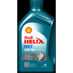 Shell Helix HX7 ECT 5W-40 1l Engine oil 550046586 MERCEDES-BENZ: C-Class Saloon, E-Class Saloon, Sprinter 3.5-T Van, FIAT: Panda II Hatchback