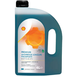 SHELL Premium Antifreeze Phosphate Longlife PBT84B Antifreeze NISSAN: Qashqai / Qashqai+2 I, Note I, MICRA 2, MAZDA: 2 Hatchback, CX-5 I, 6 Saloon
