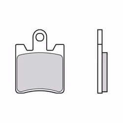 Brake pad set; BREMBO; Scooter, Carbon Ceramic; Front and Rear
