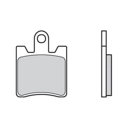 BREMBO Scooter, Carbon Ceramic 07037 Brake pad set Front and Rear
