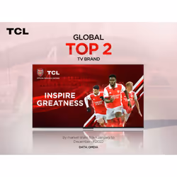 TCL C74 55C741K TV 139.7 cm (55") 4K Ultra HD Smart TV Wi-Fi Black
