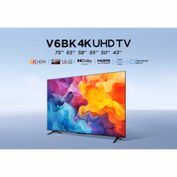 TCL 50V6BK TV 127 cm (50") 4K Ultra HD Smart TV Wi-Fi Titanium 260 cd/m²