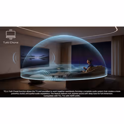 TCL Q75H Q Class 5.1.2 Channel Sound Bar with Dolby Atmos, Ray Danz Technology, and Wireless Subwoofwer - Additional view 7