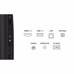 TCL P7K 55P7K TV 139.7 cm (55") 4K Ultra HD Smart TV Wi-Fi Metallic 450 cd/m² - Additional view 4