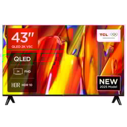 TCL 43V5C-UK TV 109.2 cm (43") Full HD Smart TV Wi-Fi Black