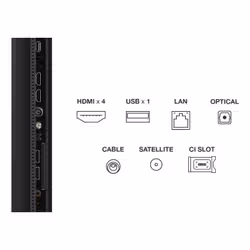 TCL C6K 50C6K TV 127 cm (50") 4K Ultra HD Smart TV Wi-Fi Metallic - Additional view 4