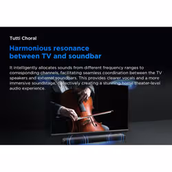 TCL S45H 2.0ch Pro A-i-O Deep Bass S/bar 2.0 channels 50 W - Additional view 5