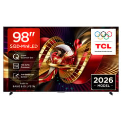 TCL C8L 98C8L-UK TV 2.49 m (98") 4K Ultra HD Smart TV Wi-Fi Black 6000 cd/m²