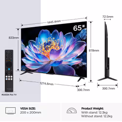 TCL 65V6D-UK TV 165.1 cm (65") 4K Ultra HD Smart TV Wi-Fi Black 280 cd/m² - Additional view 2