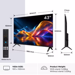 TCL 43V5D-UK TV 109.2 cm (43") Full HD Smart TV Wi-Fi - Additional view 2