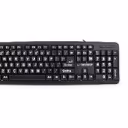 Esperanza EK129, Full-size (100%), Wired, USB, QWERTY, Black