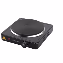 Esperanza EKH002K, Black, Countertop, Sealed plate, 1 zone(s), 1 zone(s), Regular