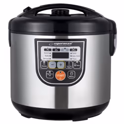 Esperanza EKG011, 5 L, 860 W, Black, Stainless steel, Stainless steel, LCD, 1440 min