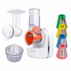 Esperanza EKM027 electric grater/spiralizer Plastic White