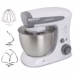 Esperanza EKM024, Stand mixer, Grey, Beat, Mixing, 1 m, 4 L, Rotary