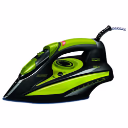 MPM MZE-04, Dry & Steam iron, Ceramic soleplate, 3 m, 75 g/min, Black, Green, 20 g/min