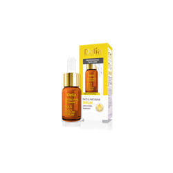 Delia 100% Serum Face & Neckline Anti Wrinkle vitamins A+ E+ F Collagen Argan - Liposomal Vitamin C Brightening Serum