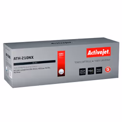 Activejet ATH-210NX toner (replacement for HP 131X CF210X, Canon CRG-731BH; Supreme; 2400 pages; black), 2400 pages, Black, 1 ...