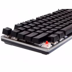 iBox AURORA K-4 keyboard Gaming USB QWERTY Black, Silver