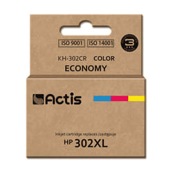 Actis KH-302CR ink (replacement for HP 302XL F6U67AE; Premium; 21 ml; color)
