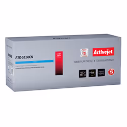 Activejet ATK-5150CN toner (replacement for Kyocera TK-5150C; Supreme; 10000 pages; cyan), 10000 pages, 0 pages, Cyan, 1 pc(s ...