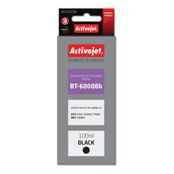 Activejet AB-6000Bk ink (replacement for Brother BT-6000BK; Supreme; 100 ml; black)