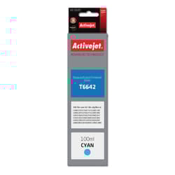 Activejet AE-664C ink (replacement for Epson T6642; Supreme; 100 ml; cyan)