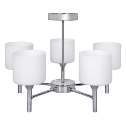 Activejet Classic chandelier pendant ceiling lamp MIRA Chrome 5xE27 for living room