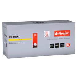 Activejet ATO-332YNX toner (replacement for OKI 46508709; Supreme; 3000 pages; yellow), 0 pages, 3000 pages, Yellow, 1 pc(s)