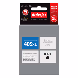 Activejet AE-405BNX ink (replacement for Epson 405XL C13T05H14010; Supreme; 21ml; black), High (XL) Yield, Black, Pigment-bas ...