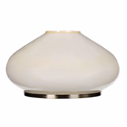 Activejet Lamp shade Rita, Lighting lampshade, Ecru, Glass, Lampa Rita, Bedroom, Dining room, Home office, Living room, Offic ...