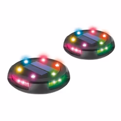 Activejet Set of 2 RGB LED solar lamps LARIX