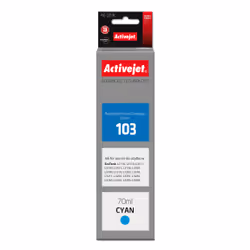 Activejet AE-103C ink (replacement Epson 103 C13T00S24A; Supreme; 70 ml; blue), High (XL) Yield, Blue, Dye-based ink, 70 ml, ...
